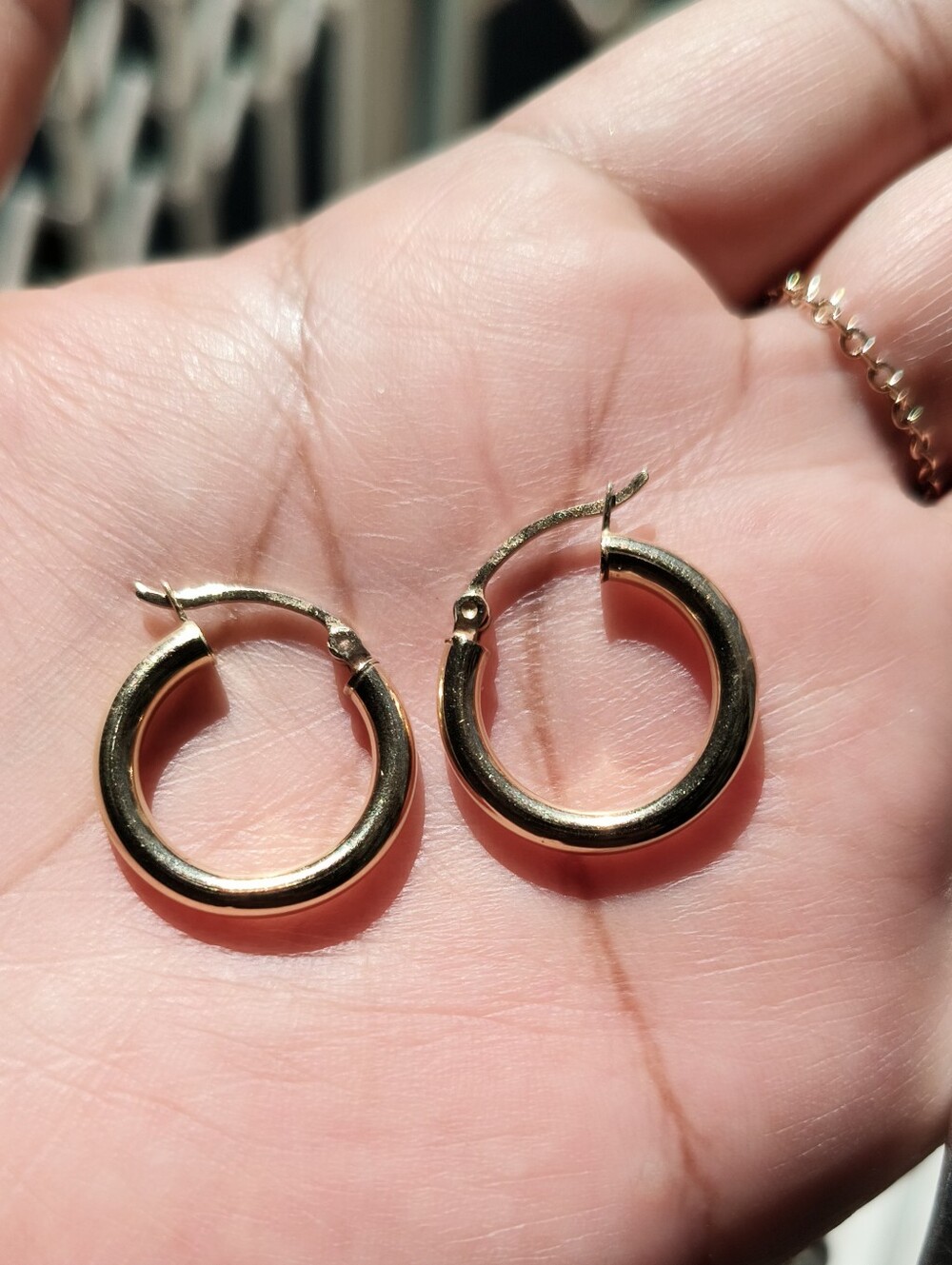 Classic Gold Hoop Earrings - Women's Jewelry